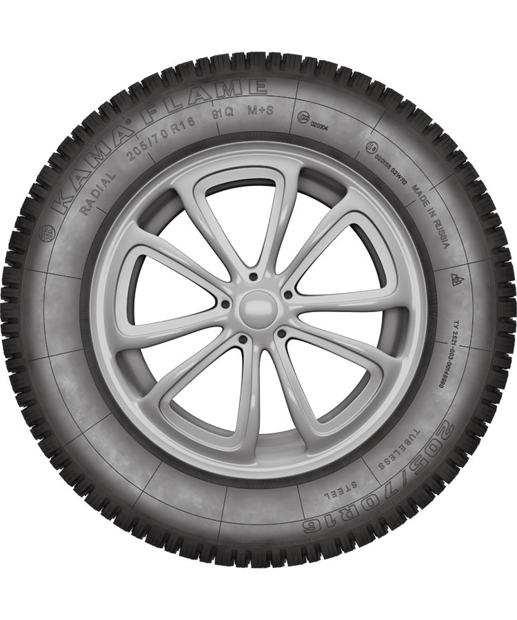 Kama Kama Flame 205/70 R16 91Q купить в KOLOBOX