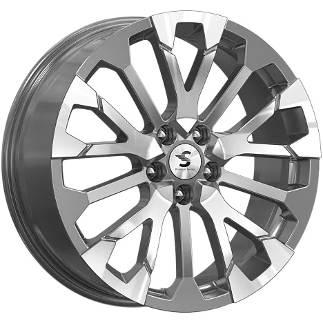 Premium Series KP003(19_Haval F7) Diamond Gloss Graphite 5*114,3 7.5xR19 ET40 DIA64.1 (KP003-01)