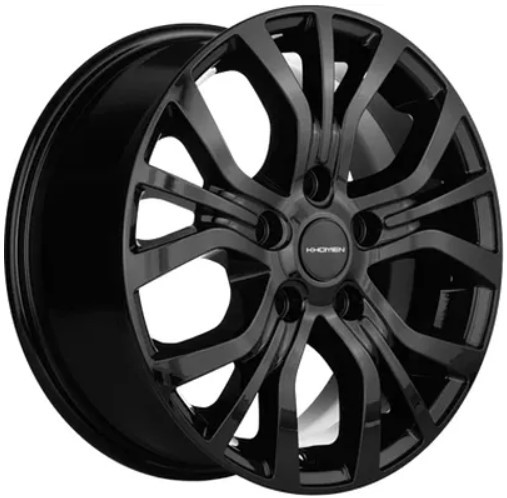 Khomen KHW1608 Black 5*114,3 6.5xR16 ET43 DIA67.1